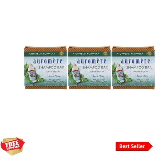 Ayurvedic Shampoo Bar - Eco Friendly, Handmade, , Cruelty Free, Natural, Non ...