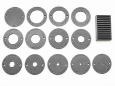 13pc Insert Ring Set with Caddy for JessEm Rout-R-Lift II (02310) Router Plate