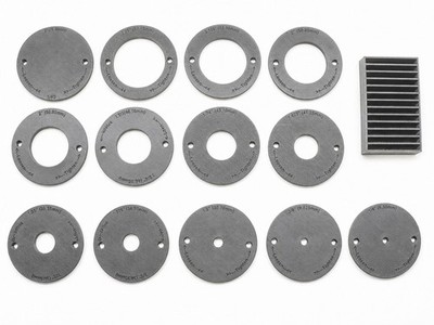 13pc Insert Ring Set with Caddy for JessEm Rout-R-Lift II (02310) Router Plate