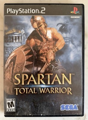 Spartan Total Warrior PS2 PlayStation 2 Sega CIB Complete Manual Disc 2005