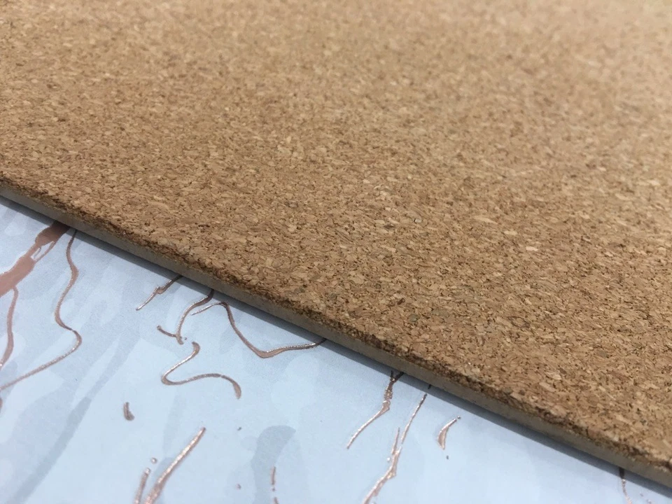 12" X 18" Gold And Silver Abstract Agglomerated cork Placemats - Image 4 of 4