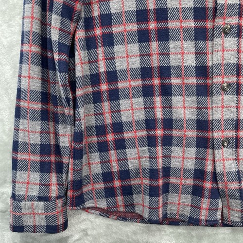 7 Diamonds Shirt men's medium Generation Flannel Workwear performance flex plaid - Picture 10 of 13