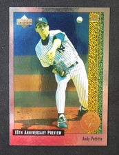 1998 Upper Deck Andy PETTITTE 10th Anniversary PREVIEW #7