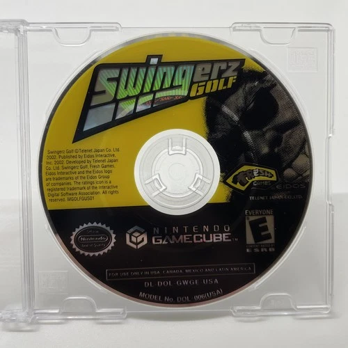 Swingerz Golf (Nintendo GameCube, 2002) DISC ONLY