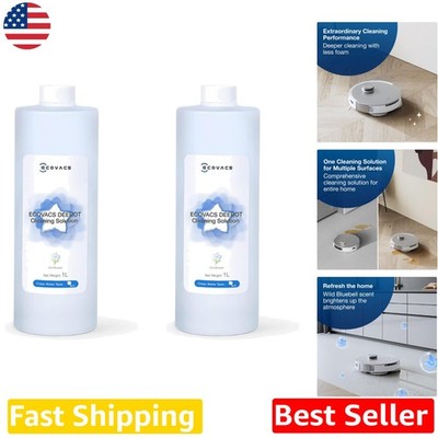 DEEBOT X1 OMNI Floor Cleaner Liquid 2x 35oz - Powerful, Multi-Surface