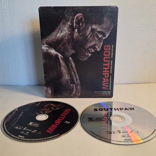 Southpaw Steelbook Blu-ray DVD Jake Gyllenhaal Rachel McAdams 50 Cent R bewertet