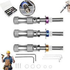 3X Tubular 7 Pins Tool Stainless Adjustable Tool 7mm 7.5mm 7.8mm 3 Inner Rods US