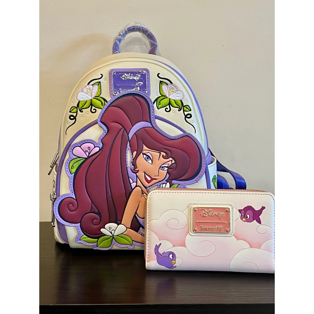 hercules muses mini backpack Loungefly Disney Clouds From the gold foil details to the stunning print Disney Our Universe Hercules Muses