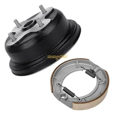 Rear Brake Drum Hub & Shoes Kit for Yamaha Big Bear 350 Kodiak 400 Grizzly 600