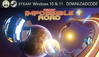 NEU PC Computer Spiel Super Impossible Road für Windows 10 11 STEAM Downloadcode