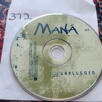 MANÁ MTV Unplugged Original Audio CD 1999 WEA Latin Music Oye Mi Amor Disc Only 