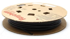 Raychem RNF-100-1/4-BK-SP 1/4" 2:1 Heat Shrink Tubing, Black, 250ft