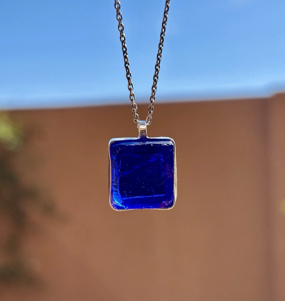 Colgante Cristal Andara Merlín del Mt Shasta, elaborado con Plata de Ley - Imagen 3 de 4