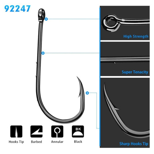 NEW! Bait Holder Hooks - Fresh/Sea Fishing Baitholders Pike Catfish Cod Bass UK - Picture 2 of 4