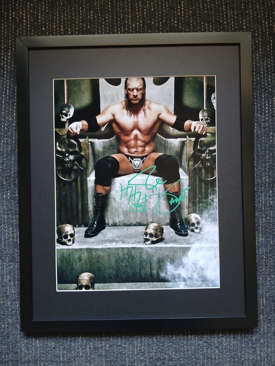Triple H Signed In Wrestling Autographed Photos for sale | eBay