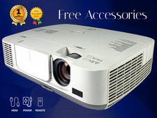 REFURBISHED NEC NP-M271X 3LCD Projector 2160p 2700 Lumens  Includes Accessories