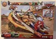 Disney Pixar Cars Race & Rescue Road Raceway Playset Brand New Perfect Gift