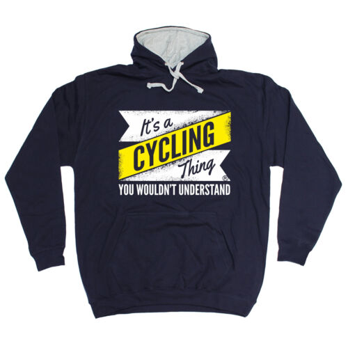 Its A Cycling Thing à Understand HOODIE hood birthday rider biker gear gift - Picture 1 of 9