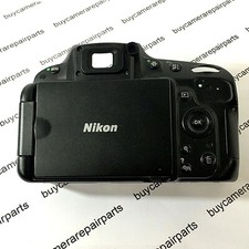 NIKON D5200 COMPLETE REAR COVER ASSEMBLY INC. LCD FLEX REPLACEMENT REPAIR PART
