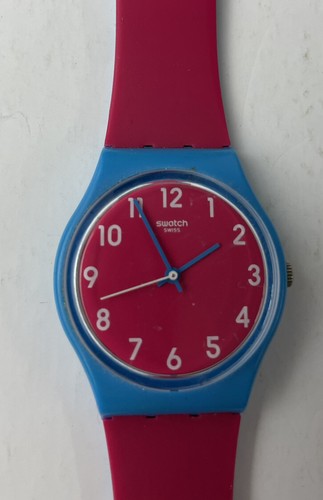 Swatch Watch Lampone GS145 Quartz Year 2015 Great Condition Working - Picture 6 of 24