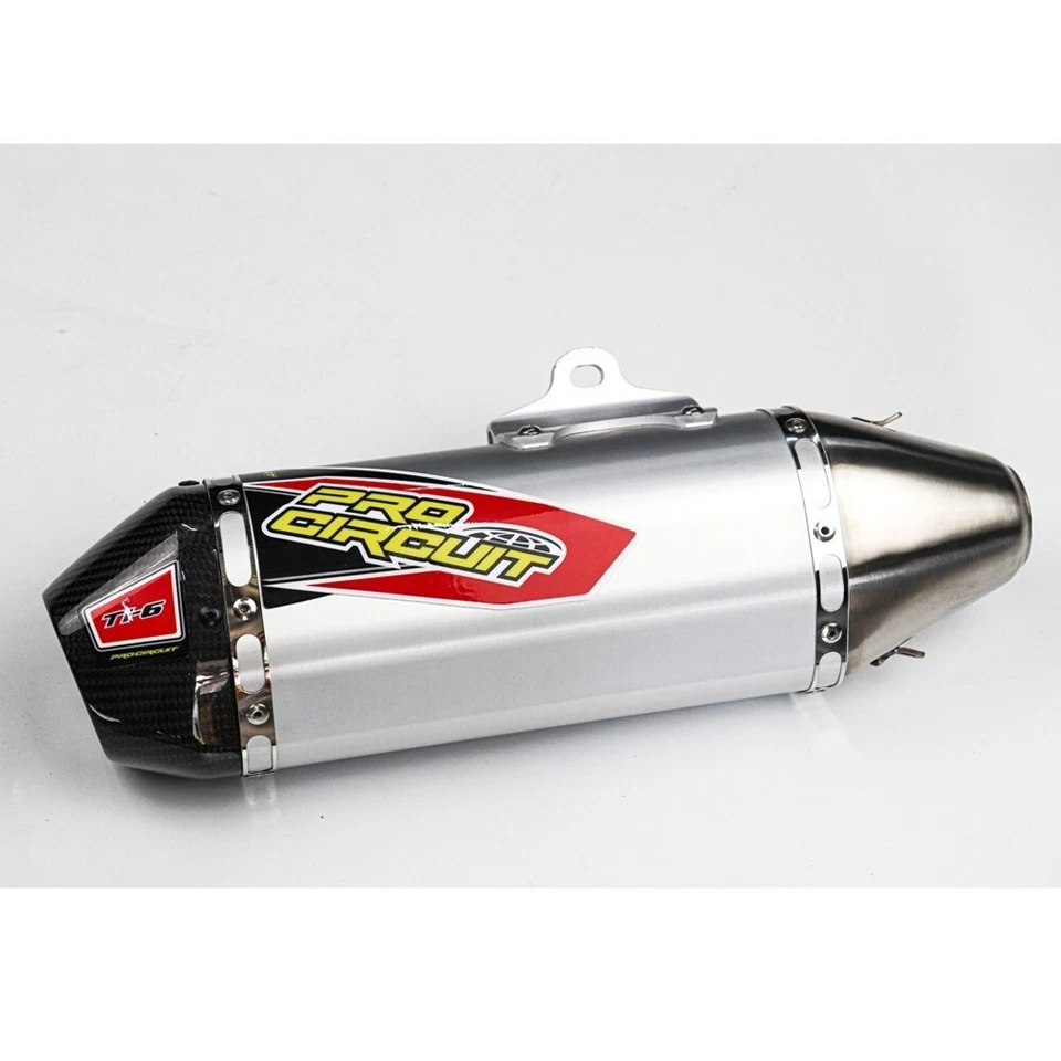 FULL SYSTEM EXHAUST MUFFLER RACING PIPE STAINLESS STEEL SET FOR KAWASAKI KLX140 Foto 4 de 4