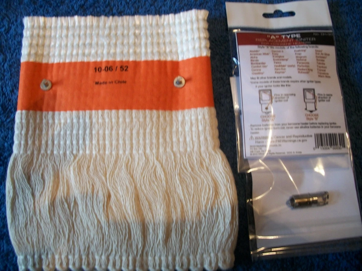 TOYOSTOVE/TOYOTOMI WC-85, RCA 86,86A, Kerosene Heater WICK u0026amp; IGNITER  KIT *PLUS* | eBay