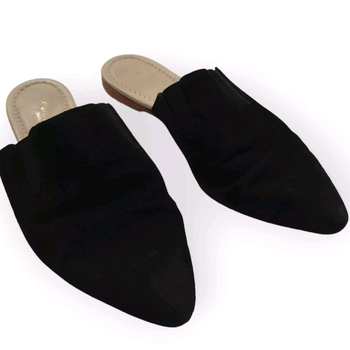 Garnet Hill Italian Mules Women