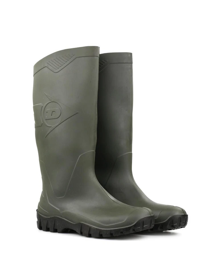 STIVALI ANTIPIOGGIA DUNLOP K680011 PVC IN GOMMA IMPERMEABILI UOMO AGRICOLTURA - Immagine 2 di 2