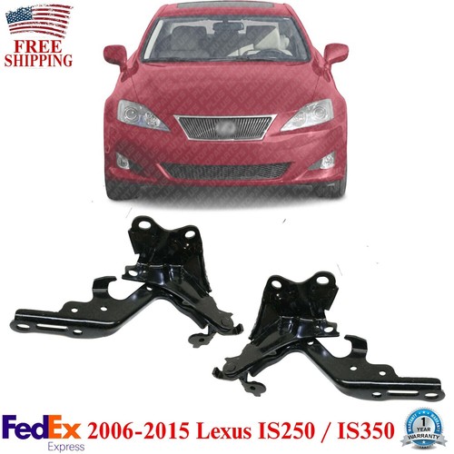 Hood Hinges Left Driver & Right Passenger Side For 20062015 Lexus