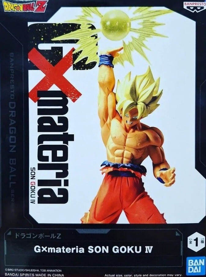 コミック・アニメ dragonball z gxmateria son goku figure Amazon.com: Banpresto - Dragon Ball Z - Son Goku IV