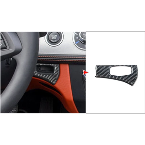 Real Carbon Fiber For BMW Z4 E89 2009-2016 Interior Ignition Switch Cover Trim - Bild 7 von 12