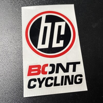 Bont Fahrradschuh Markenaufkleber Original Aufkleber