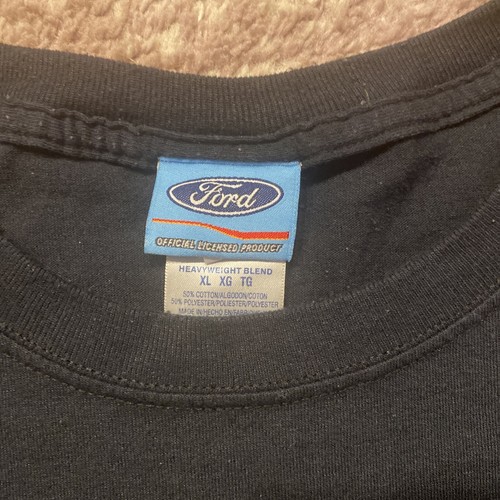 Ford F150 Raptor SVT T-Shirt Truck Built Tough Mens XL Tee Graphic Black EUC - Picture 2 of 8