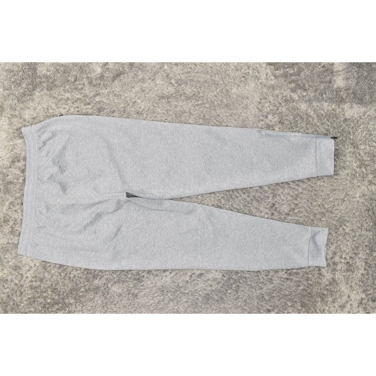 Champion Gray Sweatpants L Polyester Men Skinny Drawstring Champion Gray Sweatpants L Polyester Men Skinny Drawstring