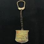 socony vacuum KEYCHAIN FROM ISRAEL HEBREW ENGLISH MOBIL BROSH STATION SUPER RARE