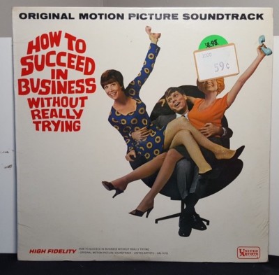 ''How To Succeed In Business Without Really Trying'' vinyl LP SEALED Robert Morse