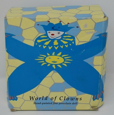 world of clowns porcelain doll