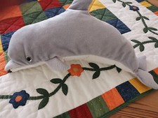 Delfin Delphin Stofftier Handspieltier