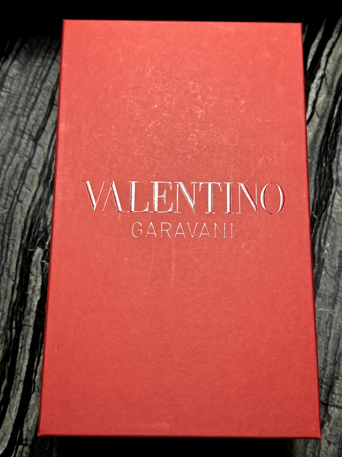 Valentino Garavani Authentic Red Empty Shoe Gift Box 12x7.5x4.5 Inches
