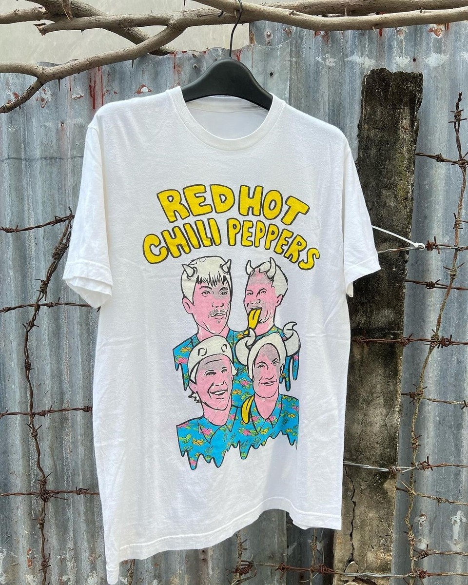 RED HOT CHILI PEPPERS レッチリ 2017 TOUR シャツ RED HOT CHILI PEPPERS” world tour 2017 t-shirt