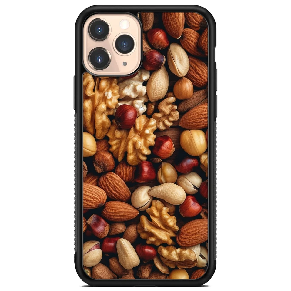 Funda Brillante Comida Cacahuete Grande Para iPhone 11 12 13 14 Pro Max Foto 4 de 4
