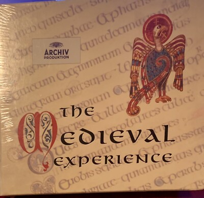 THE MEDIEVAL EXPERIENCE:  Archiv 4 CDSet, Monks & Troubadours, Brand New, Sealed