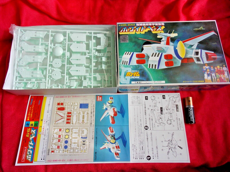 ⭐ BANDAI MOBILE SUIT GUNDAM WHITEBASE GUNPLA MODEL KIT FIGURE 1/2400 ANIME UK