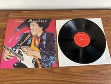 Jim Hendrix Live Vinyl Lp Polydor Dutch Pressing 1982  V/G