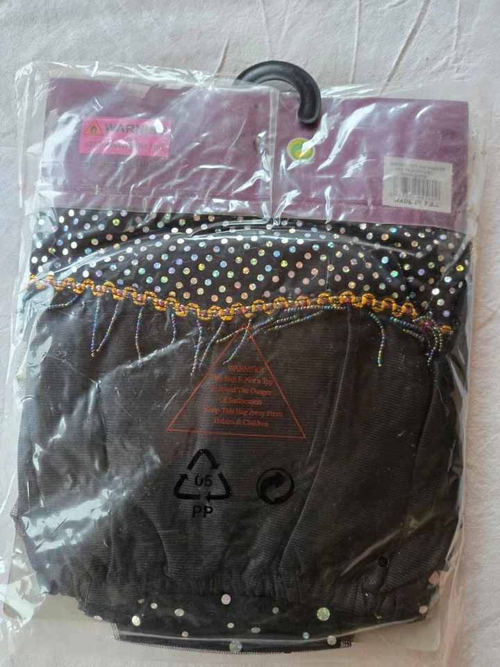Déguisement noir de danseuse taille 4/6 ans neuf n° HSG069-1 Happy Angels (li) - Photo 3/3