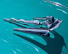 Flying Lady, by artist Herschel fall