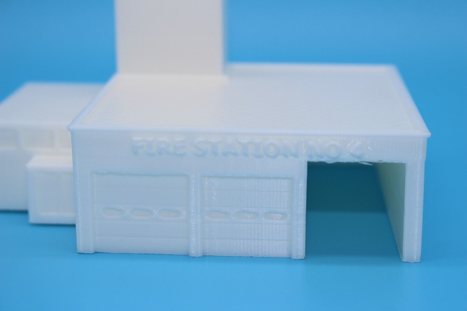 N Scale One Story Main Street Fire Station