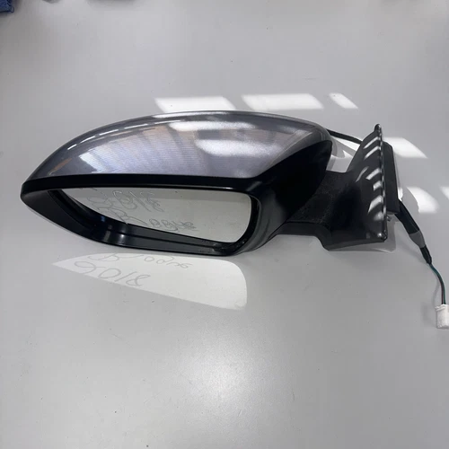 2016-2020 Nissan Rogue Driver Side View Power Door Mirror Blue OEM E02B49051