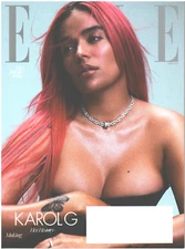 ELLE Magazine June July 2023 Karol G History Making Breakthrough Music Issue