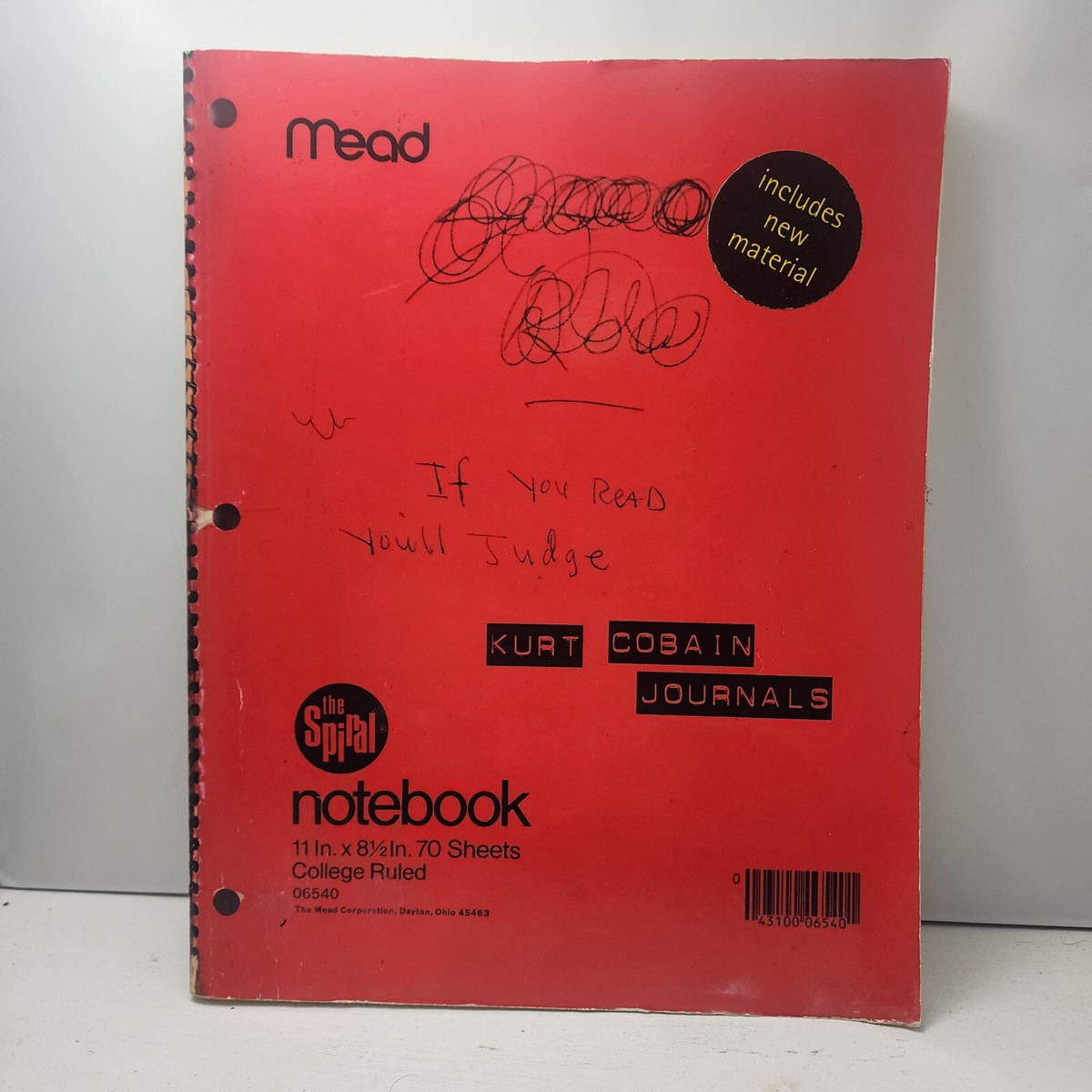 洋書 初版 KURT COBAIN JOURNALS 直筆日記 NIRVANA 洋書 初版 KURT COBAIN JOURNALS 直筆日記 NIRVANA